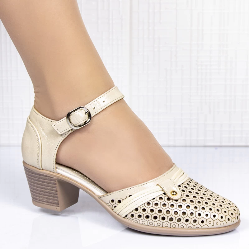 Boty 7199-3 beige