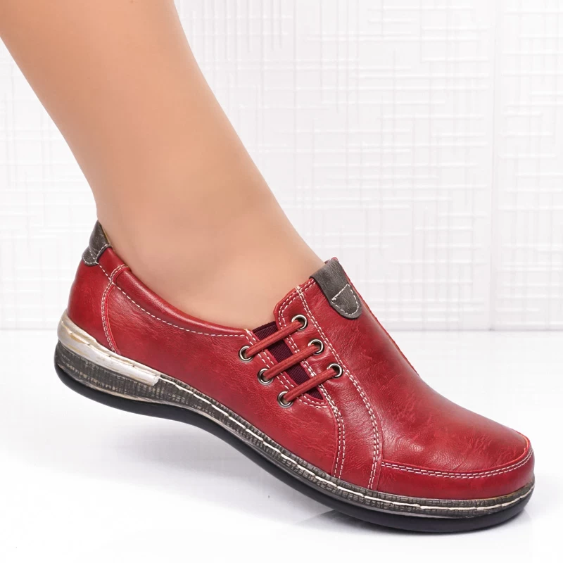 Boty 9529-4 red