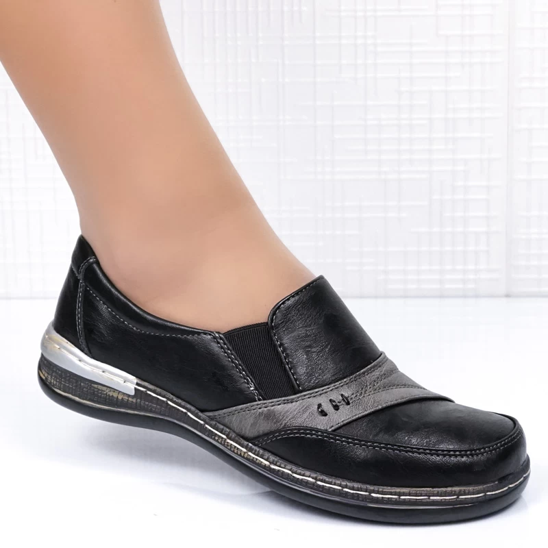 Boty 9523-9 black/gray