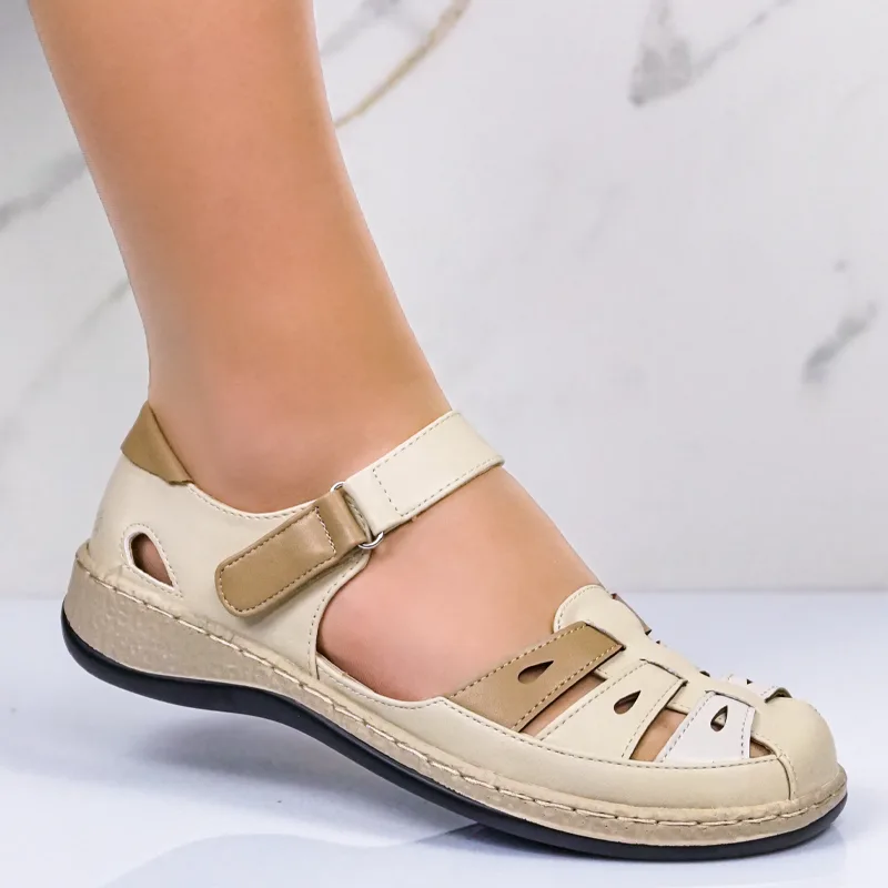 Sandály 9502-4 Beige