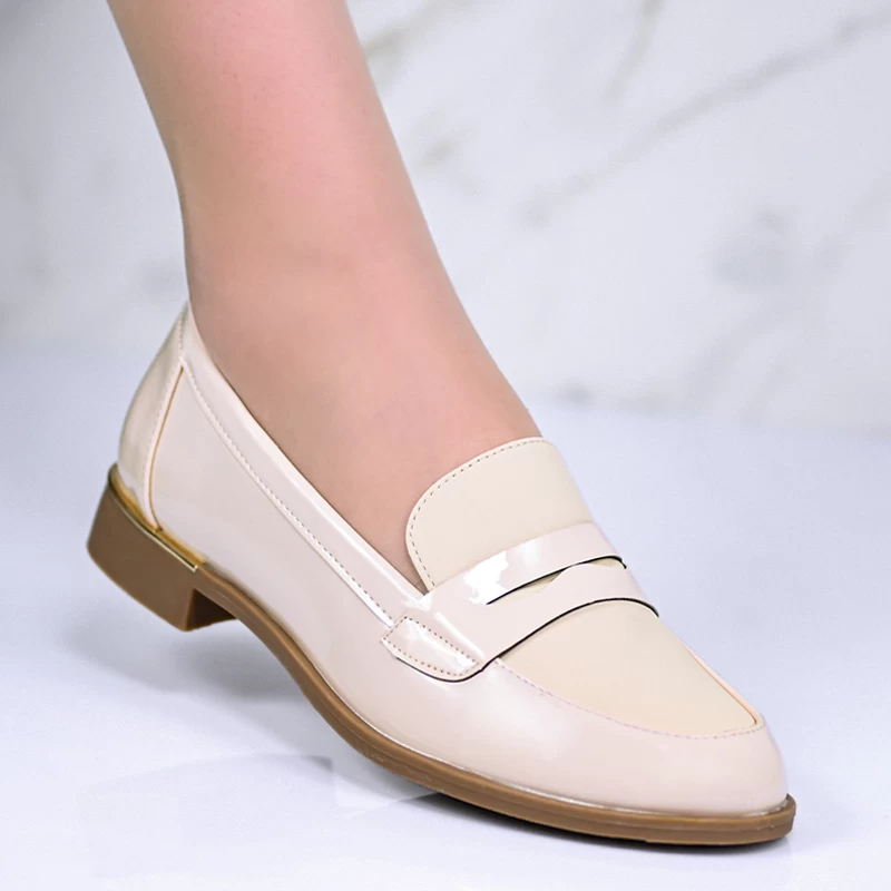 Boty A4307-2 Beige