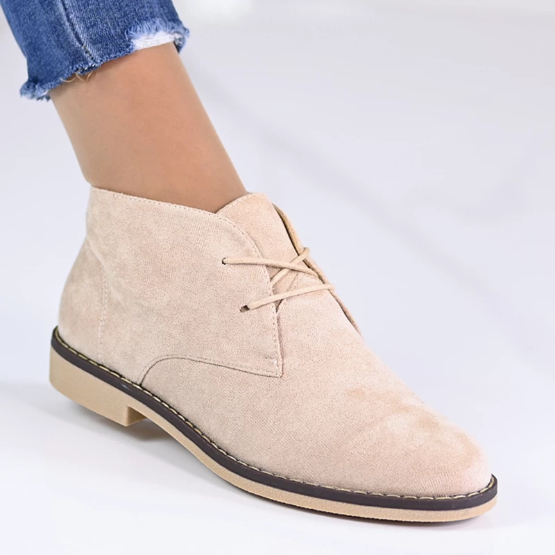 Boty B5706-2 Beige