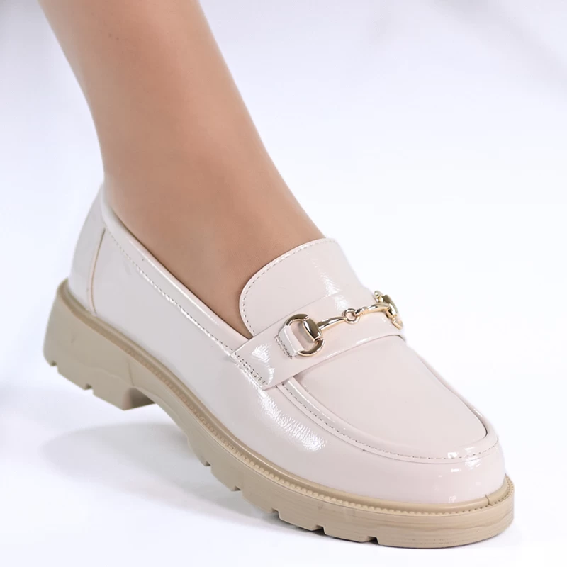 Boty A2037-3 Beige