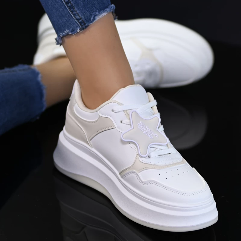 Sneakersy D2352-2 White