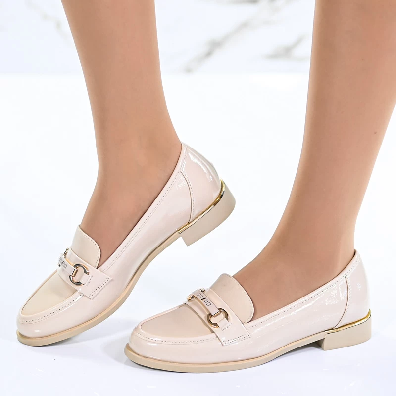 Boty A4323-2 Beige