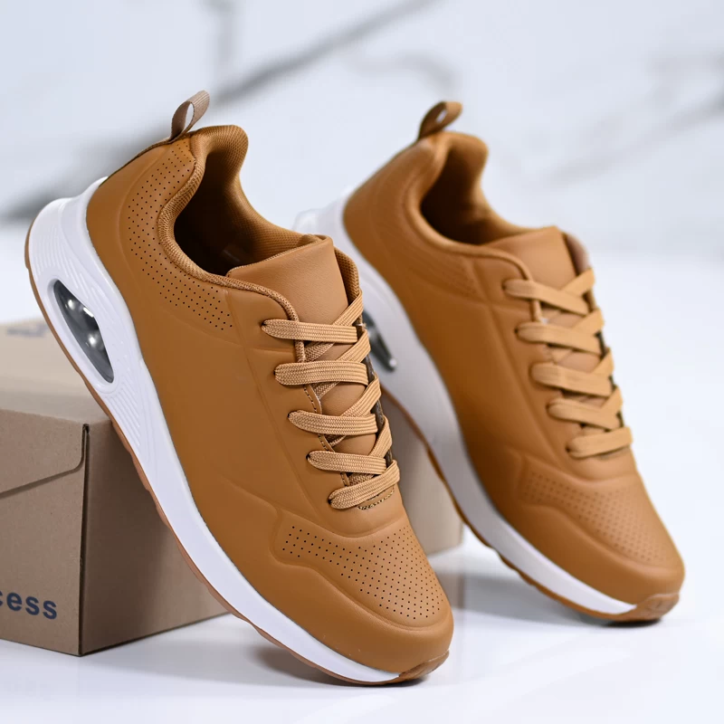 Sportovní sneakersy M9156-6 Lt. brown