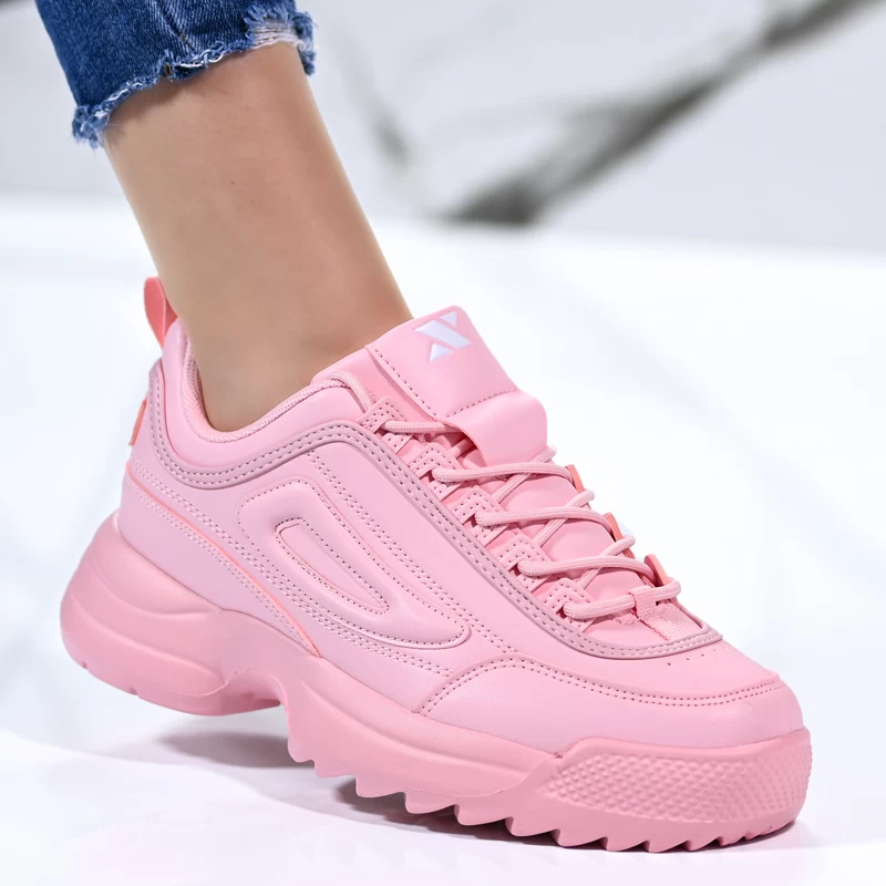 Sportovní sneakersy D9155-8 Pink