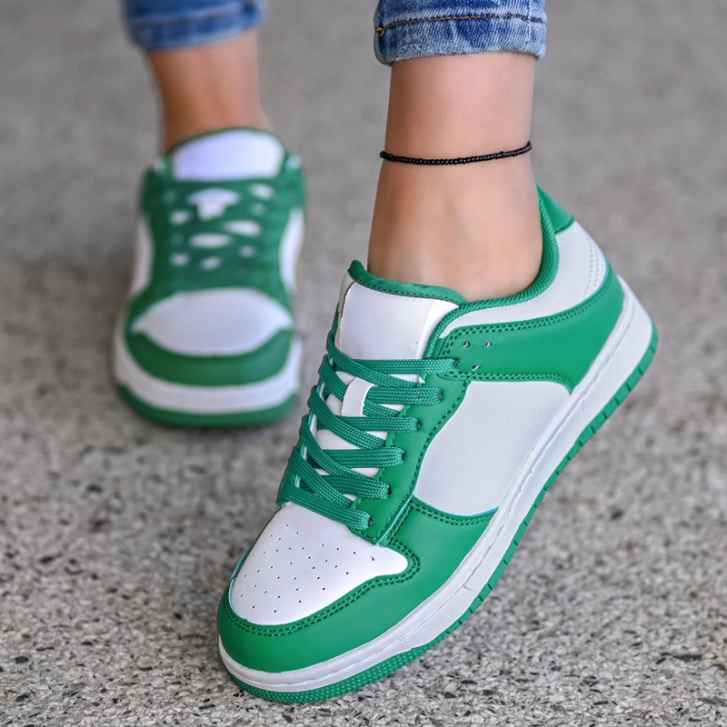 Sneakersy D9161-4 Green