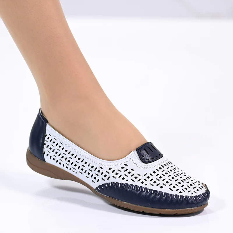 Boty A2067-4 White/navy